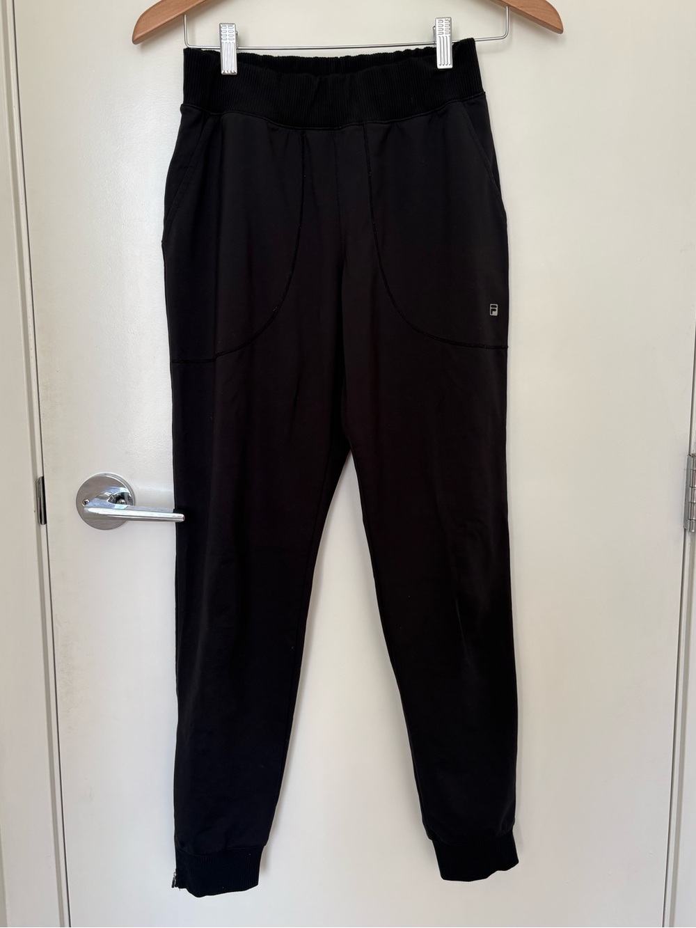 Fila Black Athletic Jogger Pants Size XS